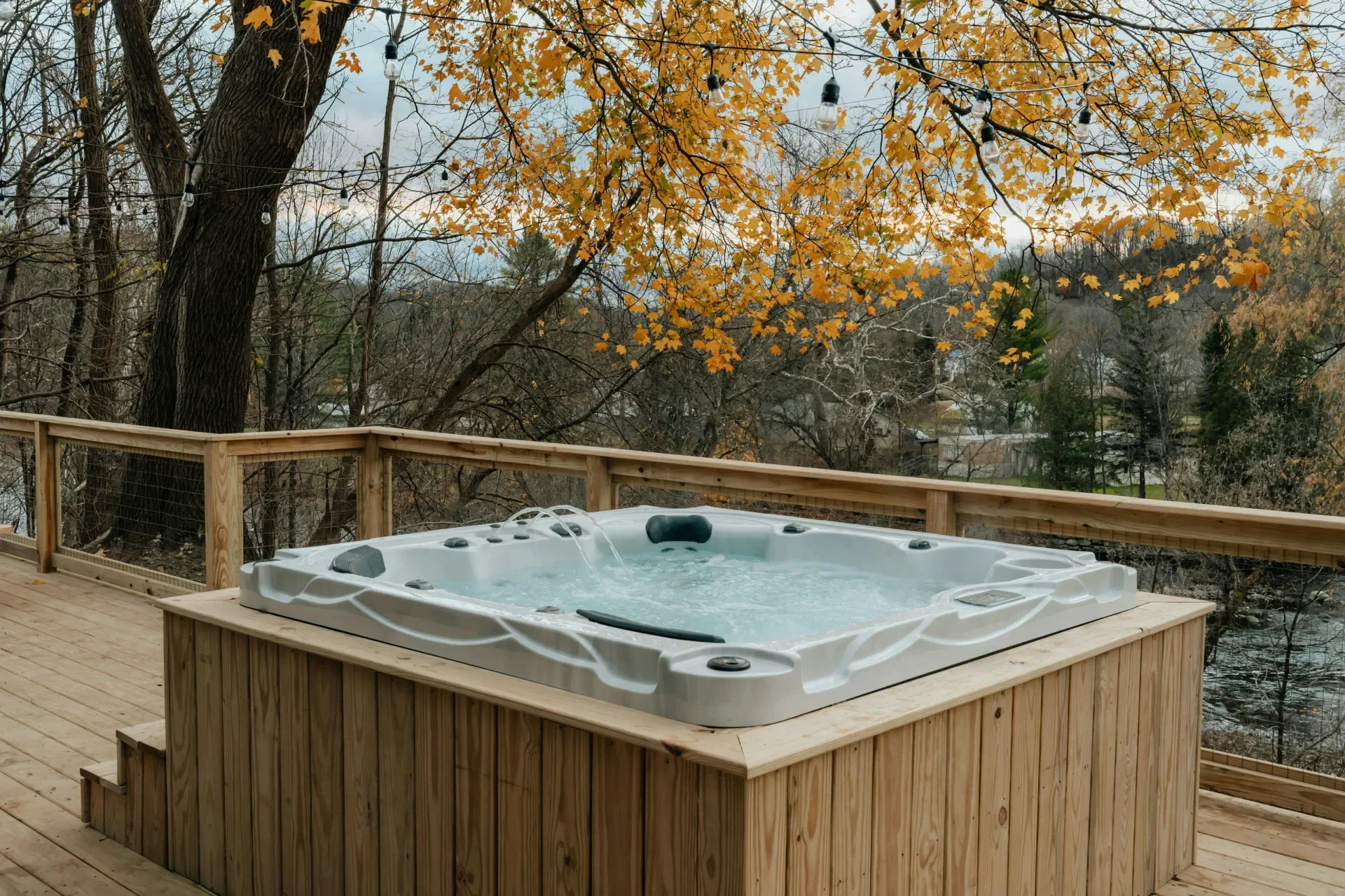 Hot tub winterization